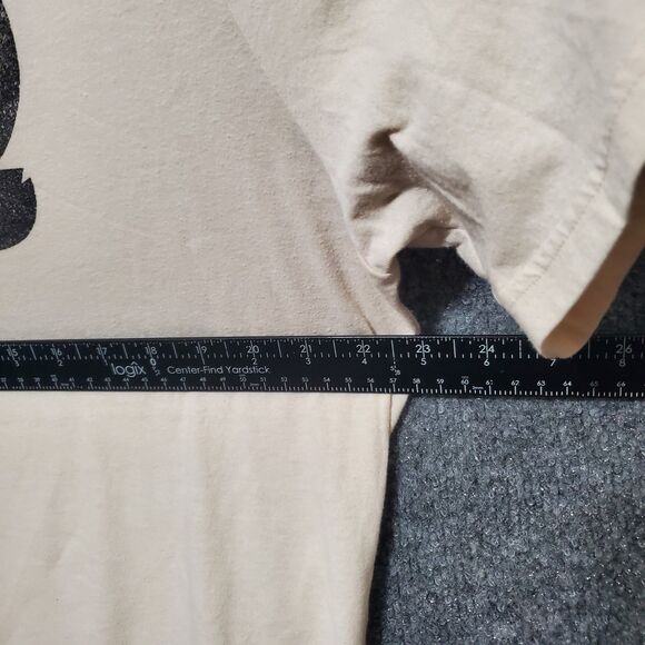 Under Armour Project Rock Shirt Mens XL Beige Brahma Bull Casual Short Sleeve - Picture 5 of 12